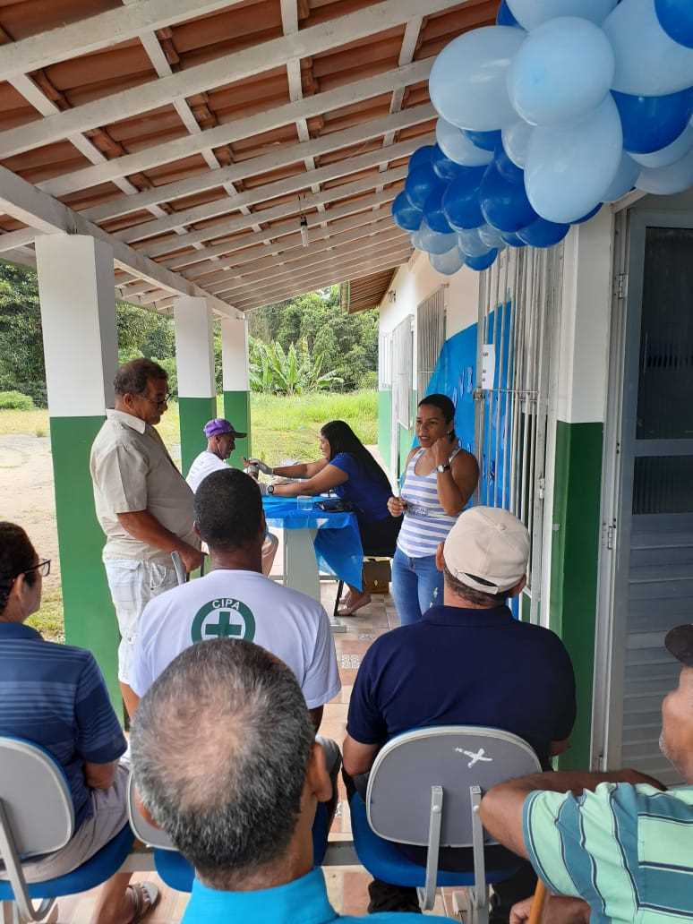 Camacã: Novembro Azul é comemorado no Bairro novo, São João do Panelinha